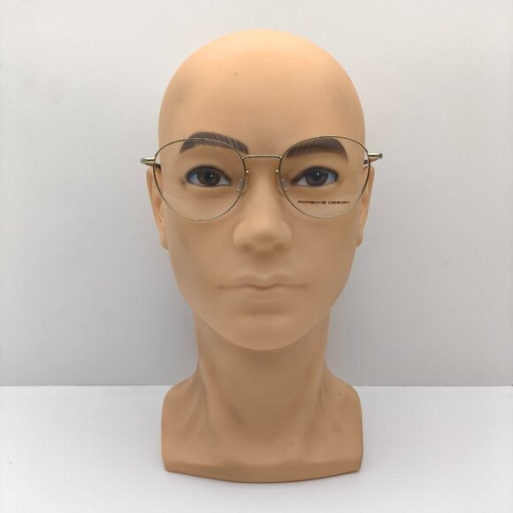🕶️Made in Italy! Porsche Design P8759 Pale Gold Eyeglasses 51/19 140 /EUM155🕶️ - Picture 9 of 11